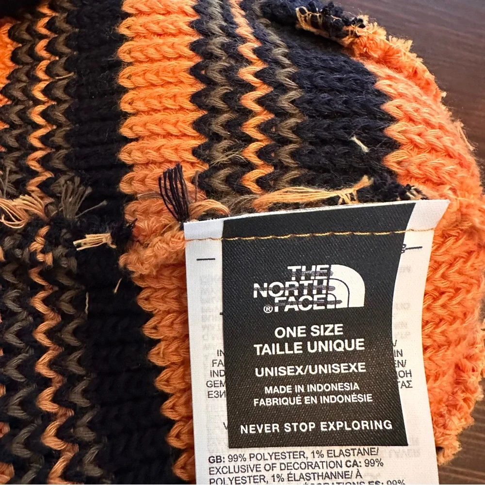 Urban Outfitters The North Face Heritage Pom Patch Beanie